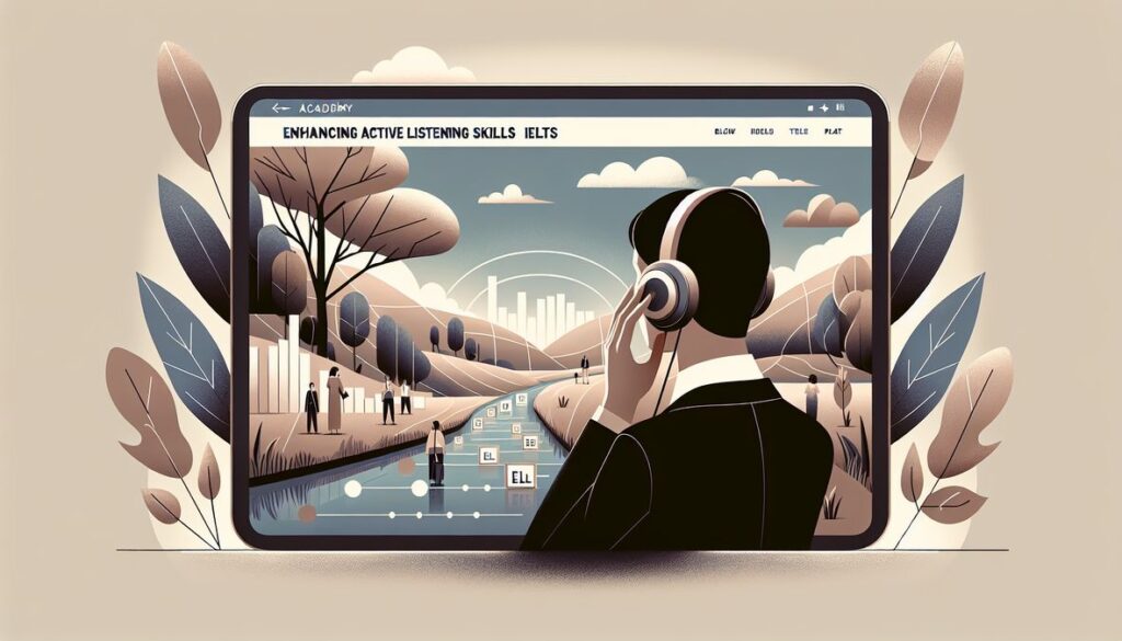 how to improve active listening skills for IELTS