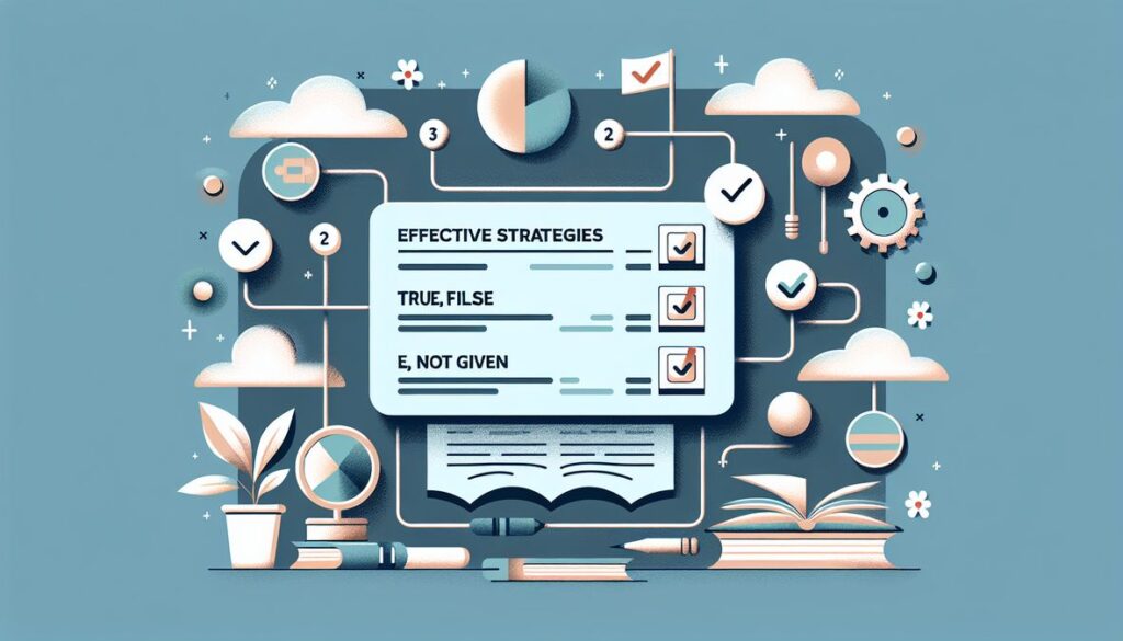 effective strategies for IELTS reading true false not given sections