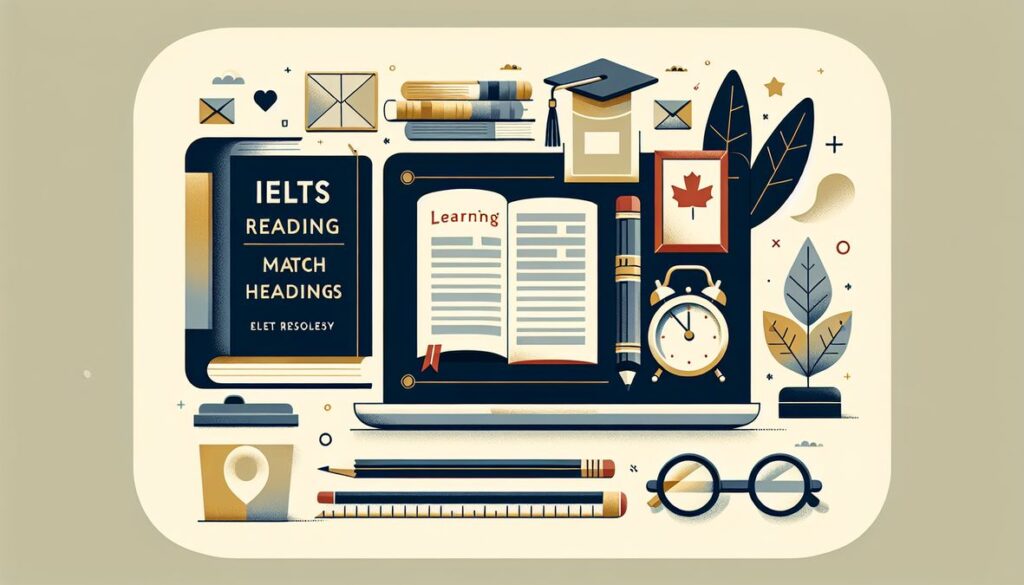 step by step guide to IELTS reading match headings