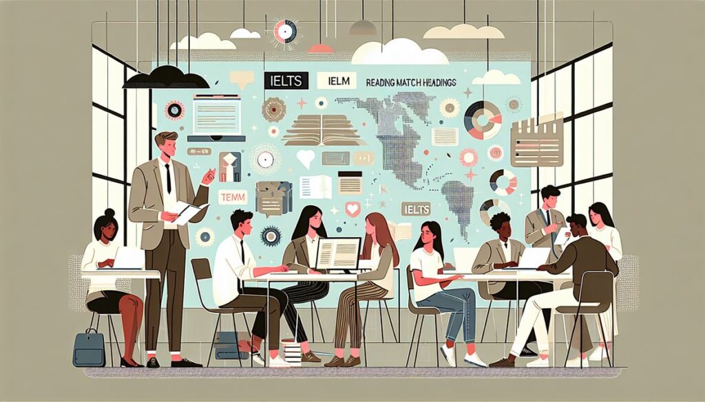 tips and tricks to master IELTS reading match headings section